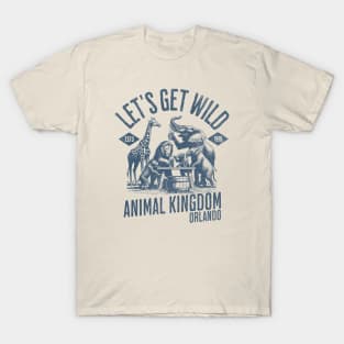 Let's Get Wild Animal Kingdom Orlando Florida T-Shirt